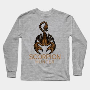 Scorpion Hunter Outdoor Bug Hunter Long Sleeve T-Shirt